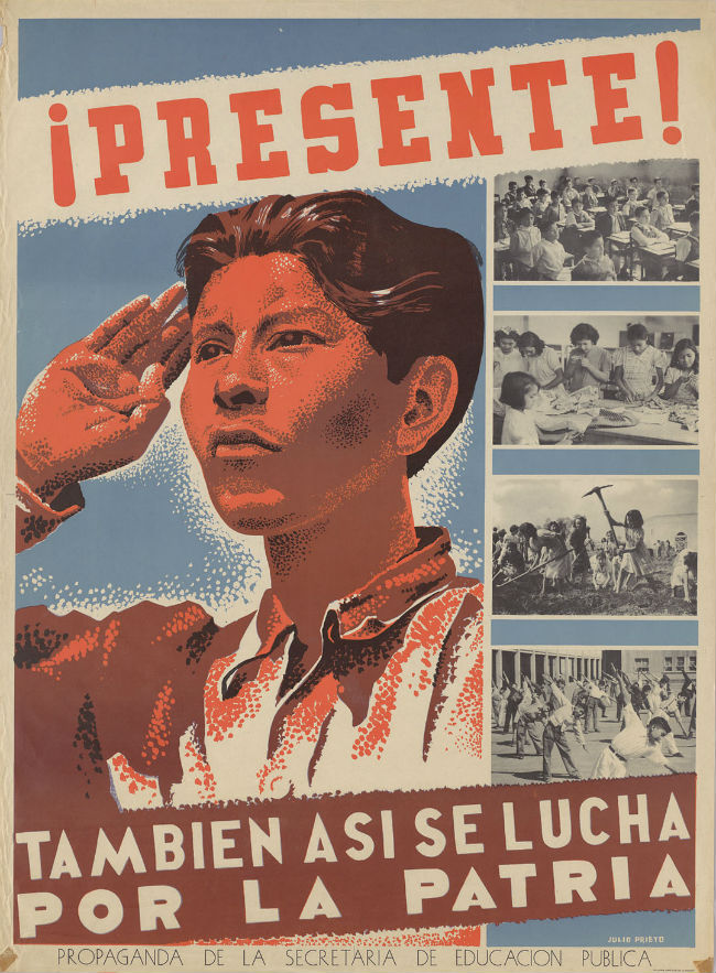 Los carteles futuristas que el gobierno de México promovió en la Segunda  Guerra Mundial (FOTOS) - Más de México