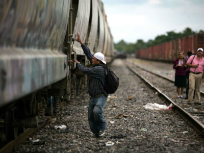 migrantes la bestia tren