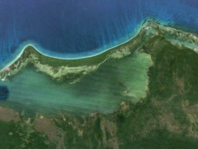 isla holbox google earth