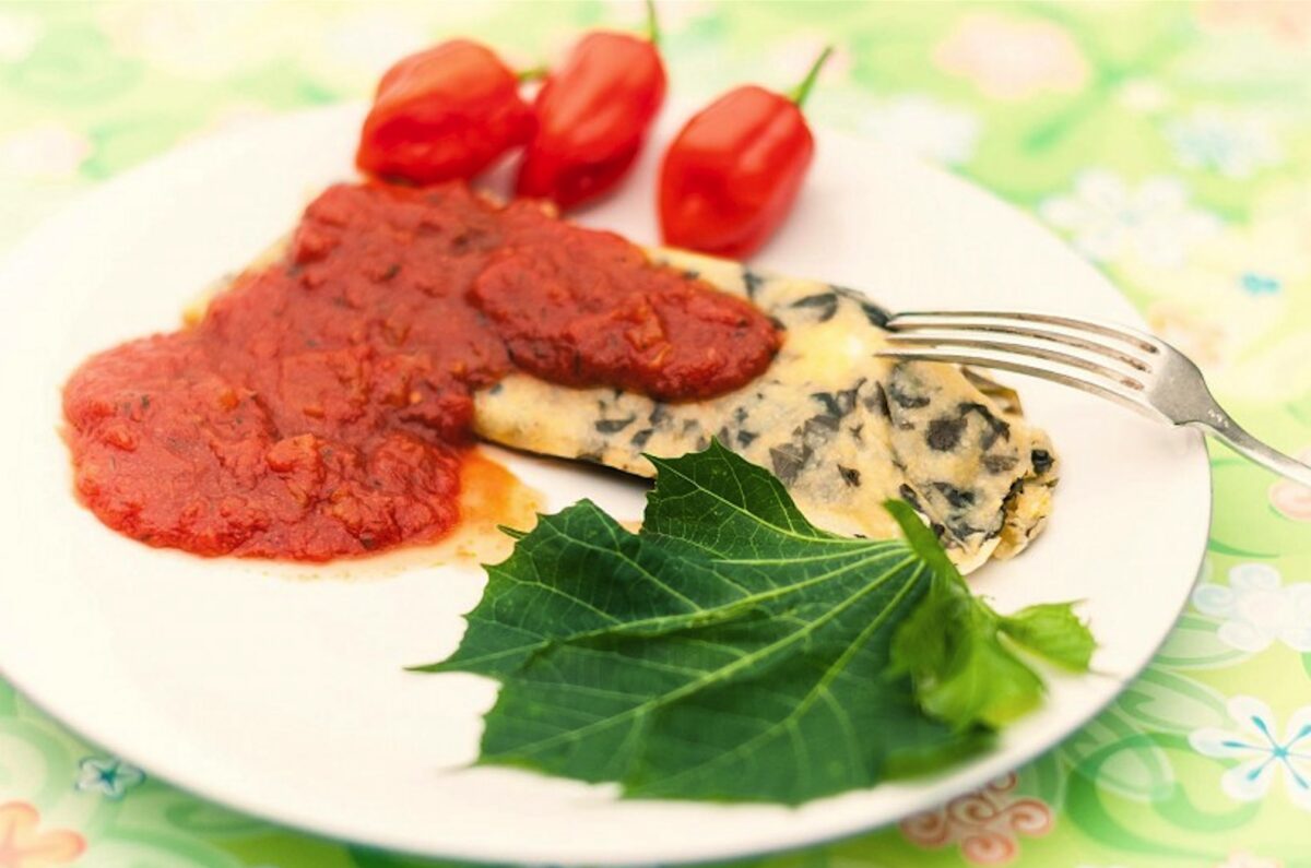 tamales hoja de chaya