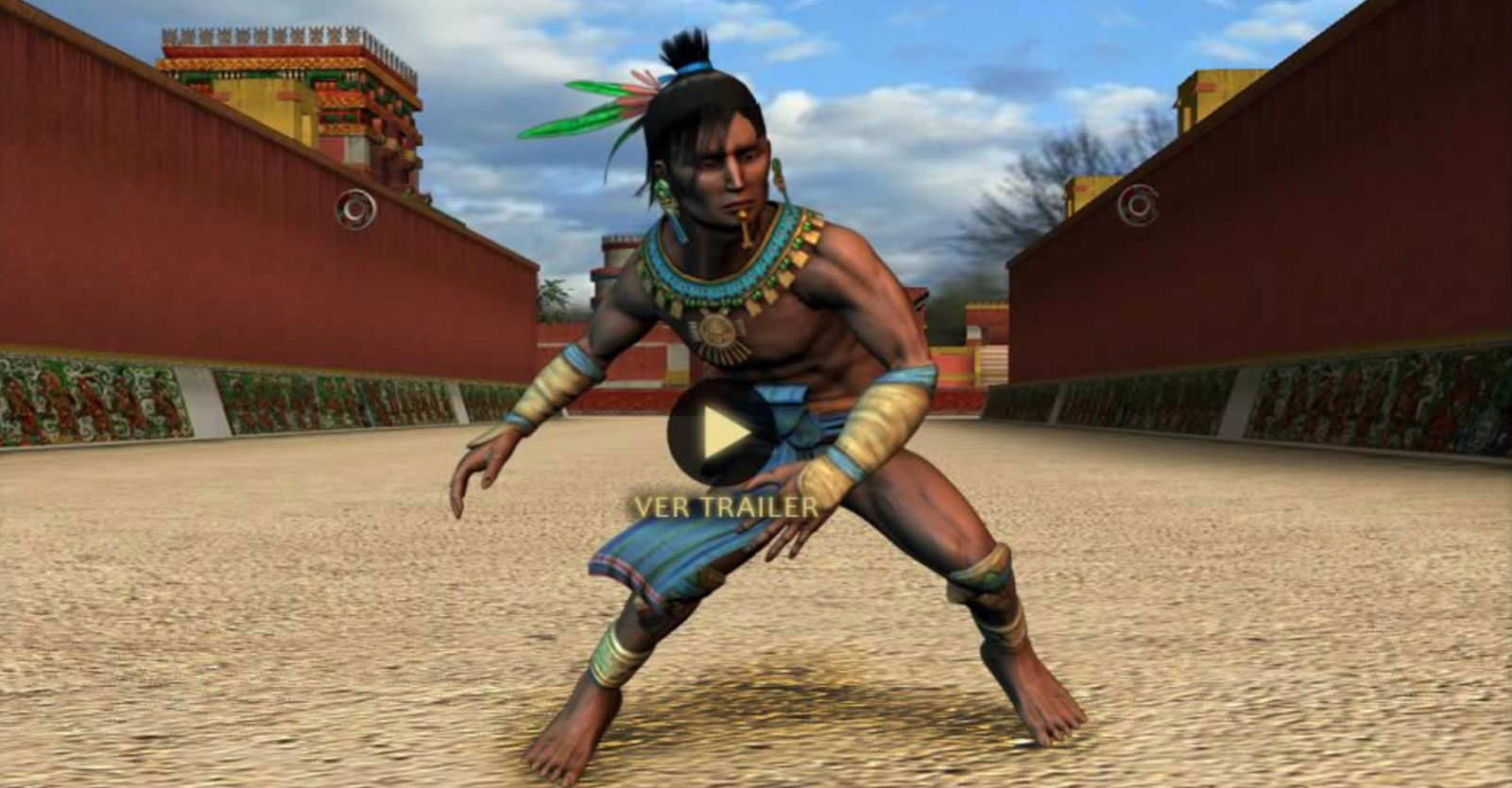imagen de jugador de pelota maya o prehispanico