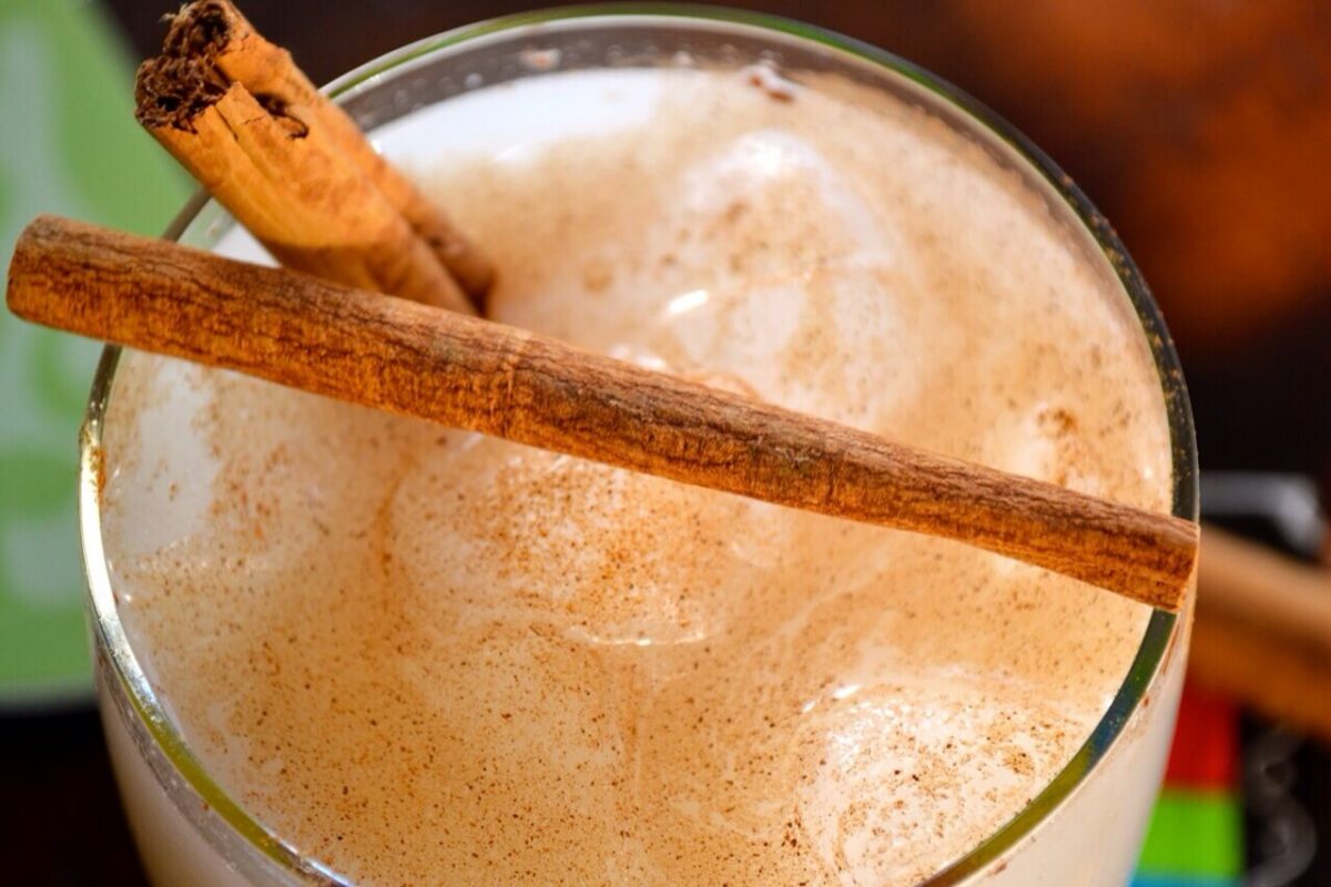 agua de horchata de amaranto
