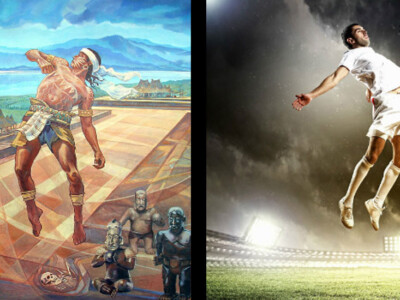 comparativo entre juego de pelota prehispánico y el futbol actual