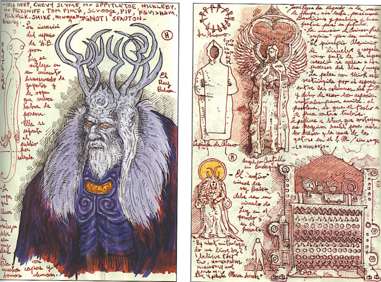 Estos bocetos de Guillermo del Toro terminan por dar vida a sus míticos