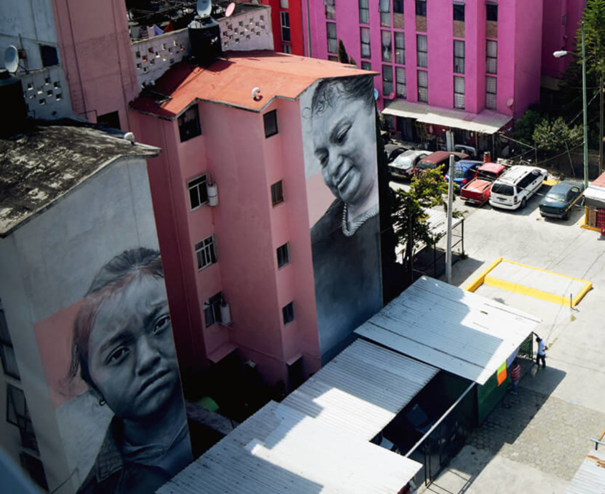 Mira arte urbano desde las alturas gracias al primer teleférico de ...