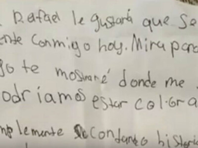 carta nina estadounidense migrante mexicano