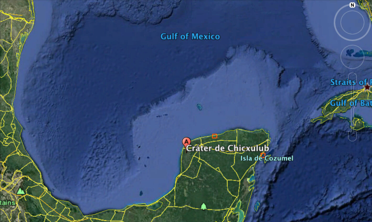 Mira el lugar exacto en Yucatán donde cayó el meteorito que extinguió a los dinosaurios (FOTO) - Más de México