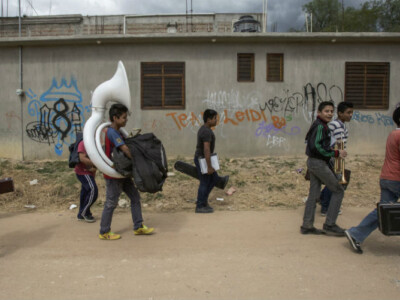 escuela de musica basurero oaxaca