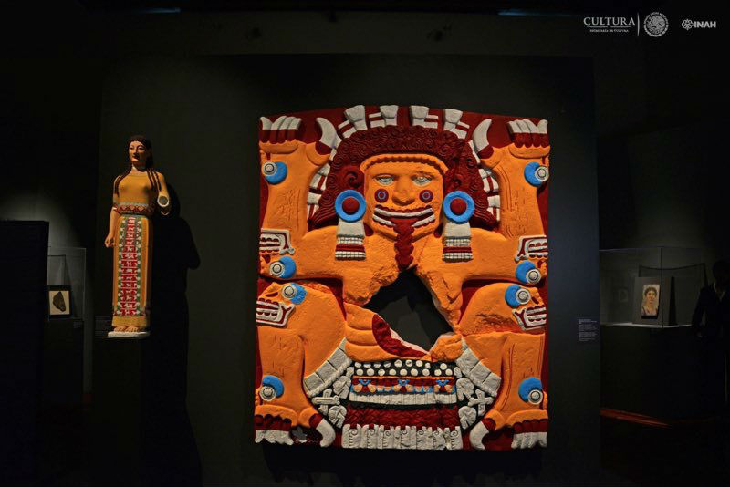 piezas prehispanicas a color mexico