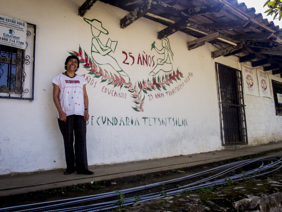 escuela indigena San Miguel Tzinacapan premios mexico
