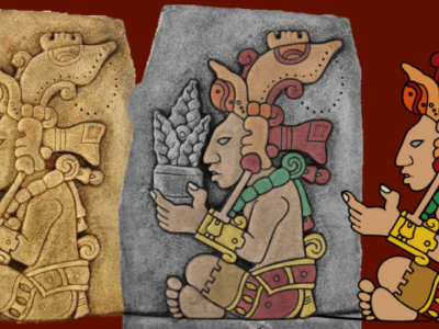 Niño encuentra en Chiapas monolito de Yum Kaax, el dios maya del maíz