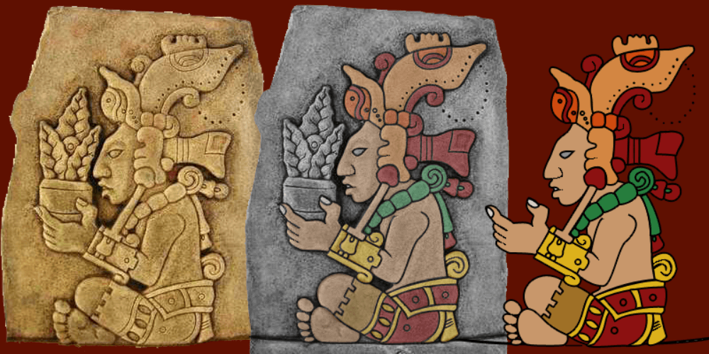 Niño encuentra en Chiapas monolito de Yum Kaax, el dios maya del maíz