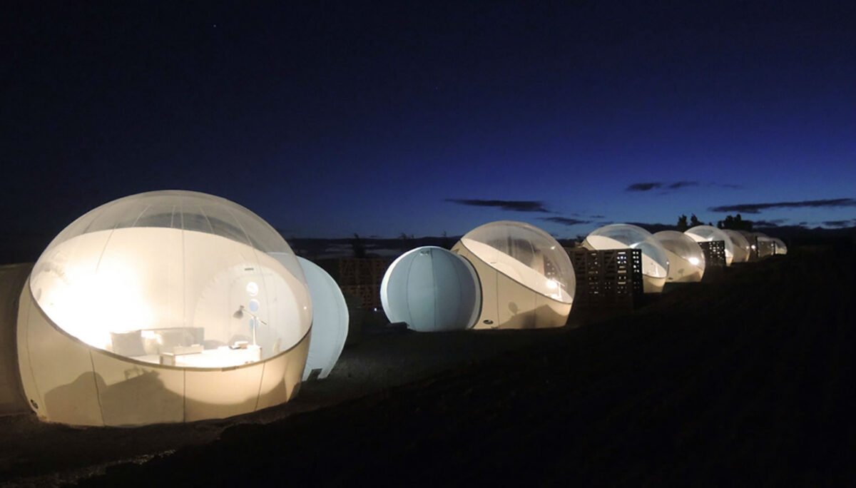 hotel burbuja estrellas valle de guadalupe