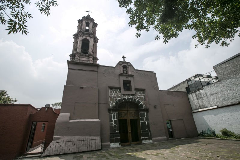 iglesias construidas templos prehispanicos ciudad de mexico