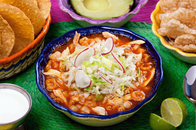 colores gastronomia mexicana comida mexico