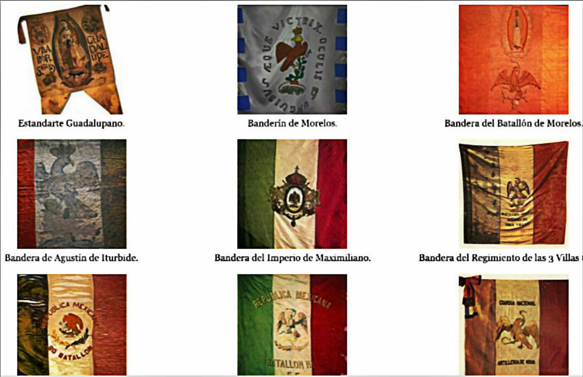 Historia gráfica de la bandera de México (FOTOS) - Más de México