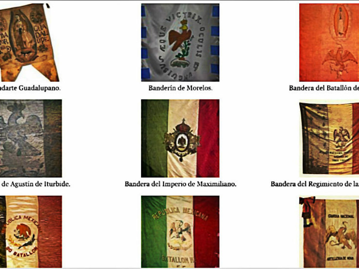 Historia gráfica de la bandera de México (FOTOS) - Más de México