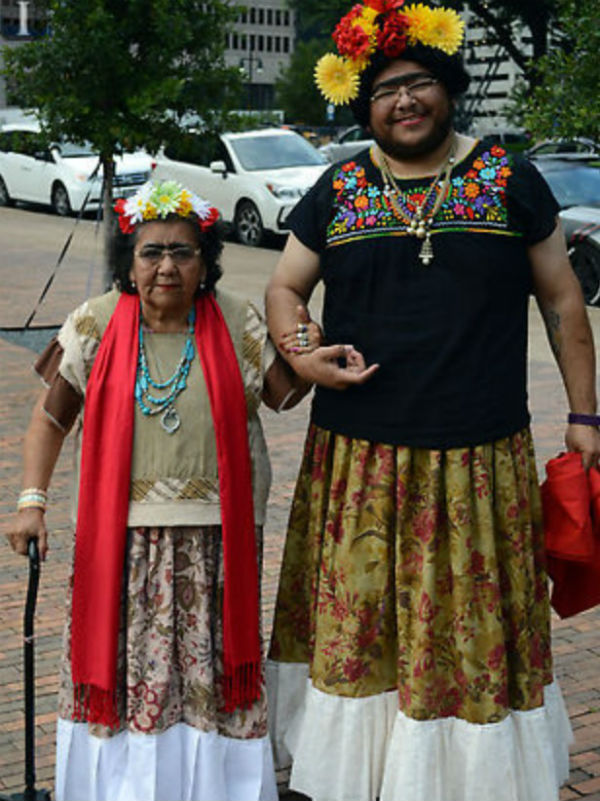 record mundial personas vestidas frida kahlo