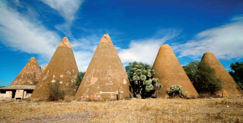 silos de santa monica zacatecas triangulares conos