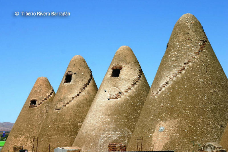 silos de santa monica zacatecas triangulares conos 