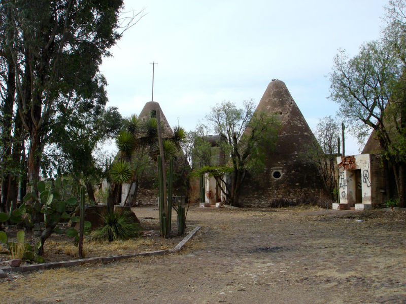 silos de santa monica zacatecas triangulares conos