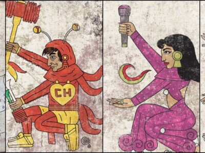 ilustrador-mexicano-cultura-pop-iconos-codices-mexicas-aztecas